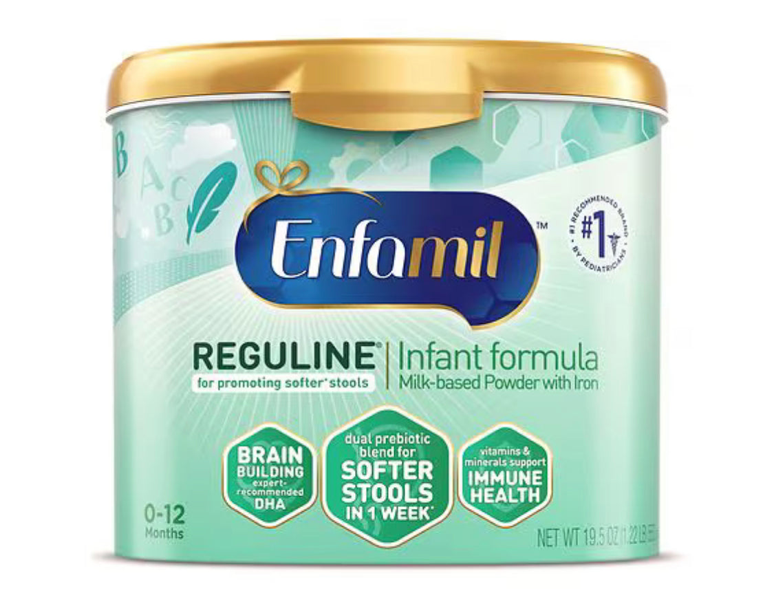 Enfamil Reguline Infant Formula 19.5 oz Powder (1 Tub)