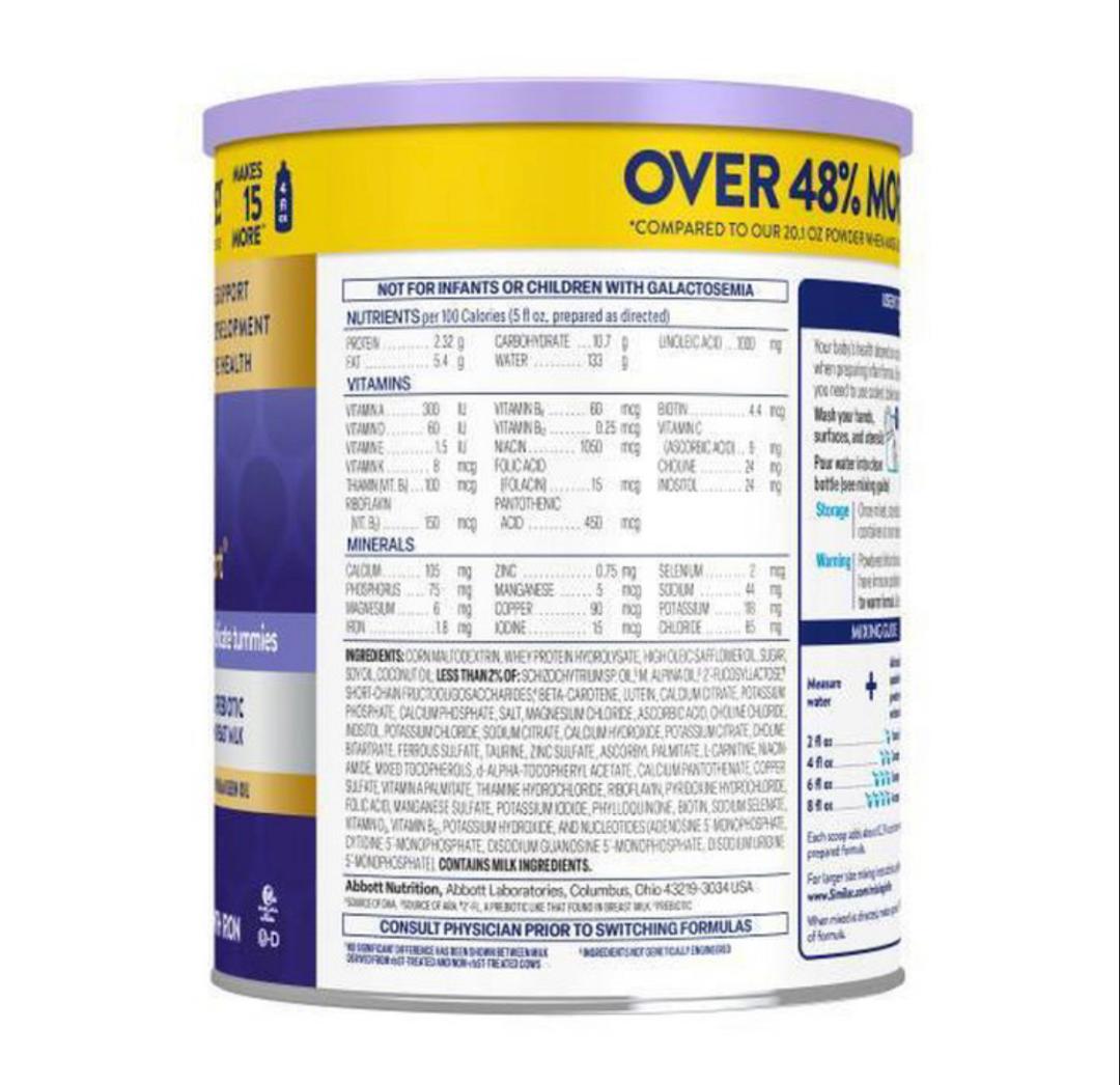 Similac Pro-Total Comfort Infant Formula 29.8 oz Powder