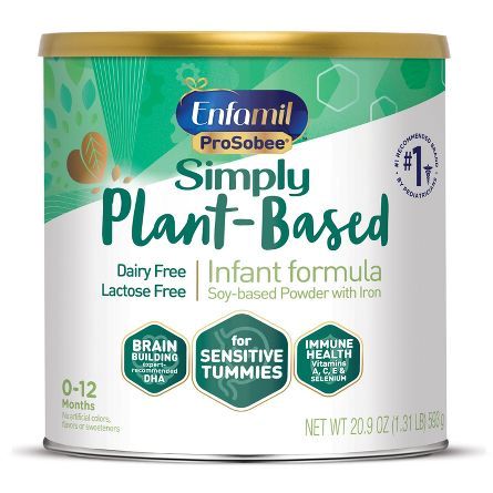Enfamil ProSobee Plant-Based Infant Formula 20.9 oz Powder (Case of 4)