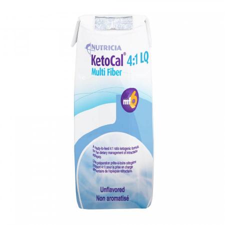 Nutricia KetoCal 4:1 LQ Multi Fiber Unflavored 8 fl oz (Case of 27)