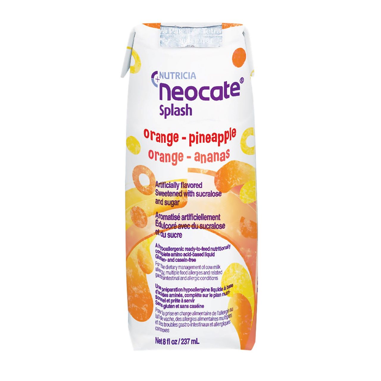 Neocate Splash Orange-Pineapple 8 fl oz (Case of 27)
